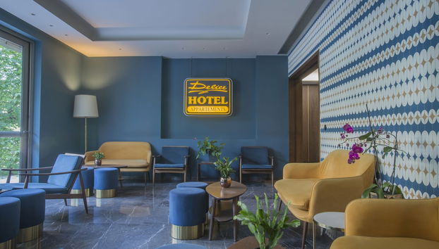 Zona de estar del vestíbulo