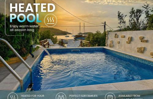 Beach Villa Ema with Heated Pool - Foto 1