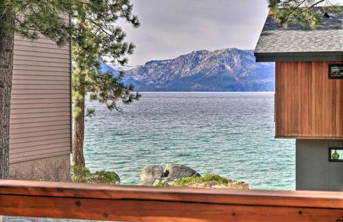 Deck and Beach Access Lake Tahoe Shoreside Retreat! - Foto 1