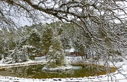La cabaña del lago en ZAFIRO LAGUNAZO Parque Natural del Río Mundo - Foto 19