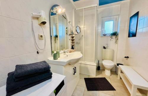 Apartmenthaus-Usedom FamStopp "Kajüte 9" Balkon mit Blick auf den Garten - strandnah - Foto 6