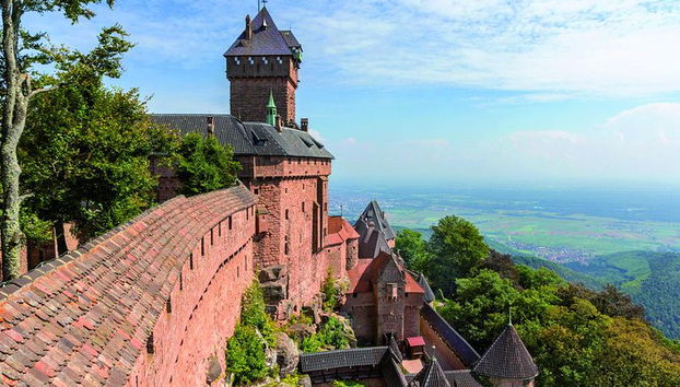 Colmar, Pueblo medieval y castillo Grupo pequeño de Estrasburgo - Foto 5, Castillo de Haut-Koenigsbourg