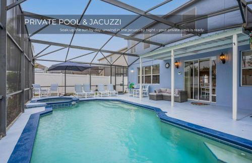 5 Bedroom Villa l 12 min to Disney l Themed Rooms l Orlando Area - Foto 23