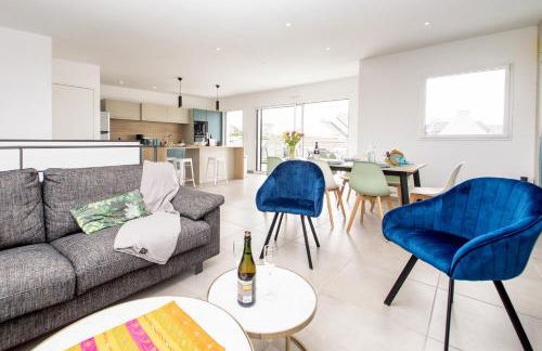 Villa Azénor Bretagne Piscine Intérieure Partagée toute l'année 100m plage - Foto 19