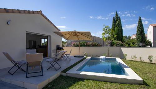 Villa de plain-pied au centre du village avec piscine privée - Foto 5