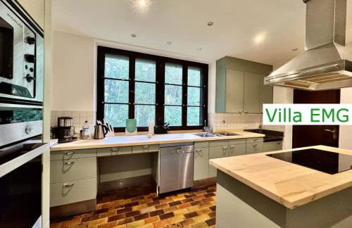 Luxus Ferienhaus Villa EMG München in Moosburg mit Pool, SPA, Kamin, Wald, See für Familien Gruppen bis 24 Personen - Foto 64