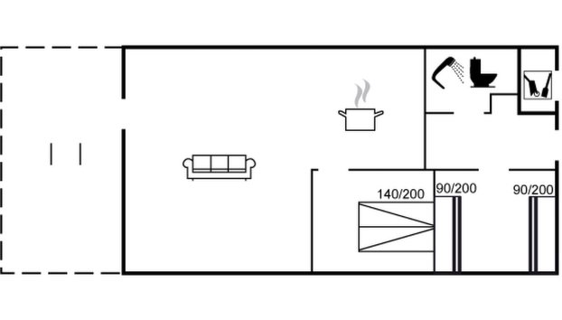 "Sheyla" - 150m from the sea - Foto 2, Floorplan