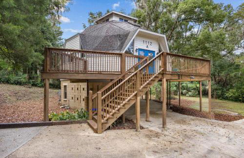 Unique Dome Retreat with Deck 1 mile to UF Stadium - Foto 45