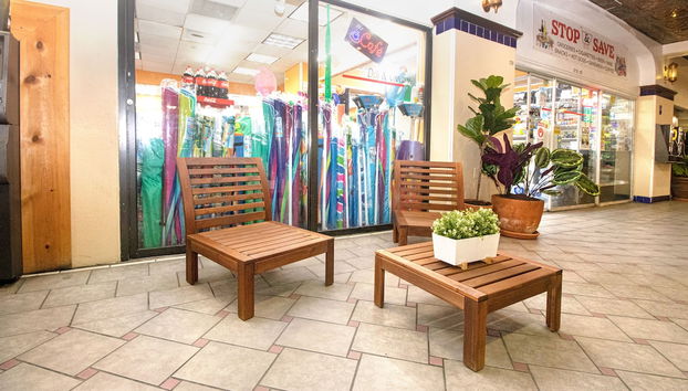 Sala de estar do lobby