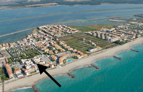 Superbe T2 climatisé avec terrasse & piscine avec accès direct à la mer - Foto 36
