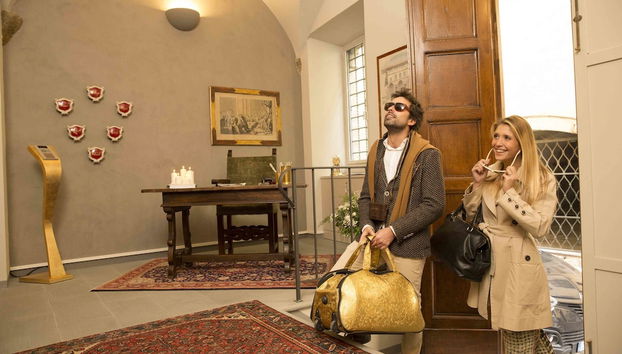 Coin salon dans le hall