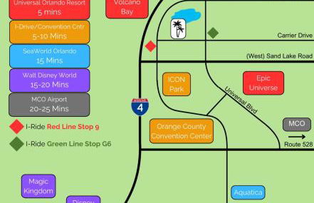 Tranquil Garden View 2 Bed 2 Bath Balcony Condo 7 Min to Universal - Foto 44