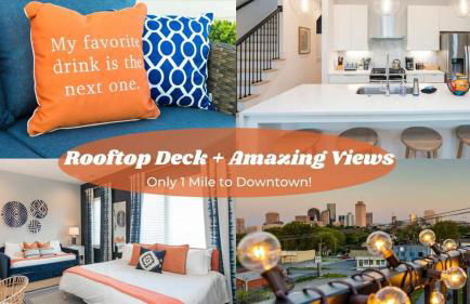 1 5 Miles to Broadway Rooftop Deck w City Views - Foto 6