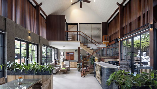 Zona de estar del vestíbulo