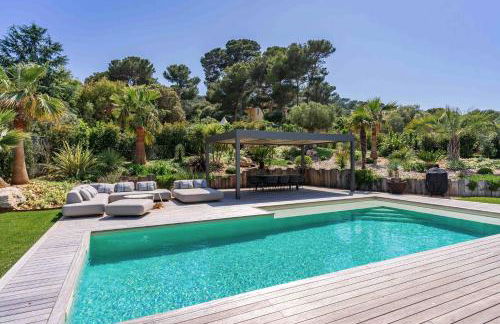 Villa Palma Giens - Vue Mer Panoramique -Piscine Chauffée Mai à Septembre- 4 chambres -Garage - Foto 1