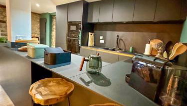 Chalet Le René-Sens - 5 pers - Grande terrasse - bain nordique SPA - Piscine - Foto 5