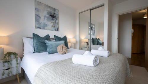 1BR River View - Parking - Sleeps 4 - Foto 5, towels