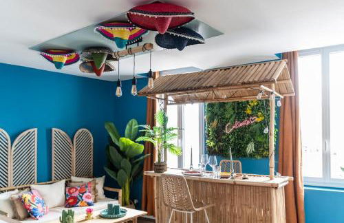 La Caliente love room glamour balnéo en duo - Foto 62