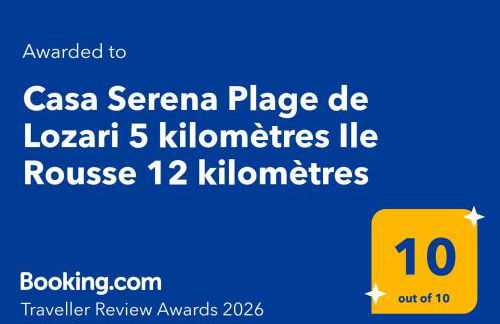 Casa Serena Plage de Lozari 5 kilomètres Ile Rousse 12 kilomètres - Foto 2