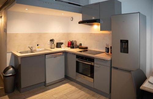 Le Passementier, T2 duplex grand volume parking souterrain wifi Netflix - Foto 4