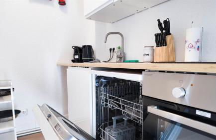 ALFA 4 Zimmer-Apartment Kornwestheim bei Stuttgart Zentral 5 Betten l Bad Küche WLAN WM l LANGZEITAUFENTHALTE l Bath Kitchen 5 Beds WIFI WM l LONG STAY - Foto 18