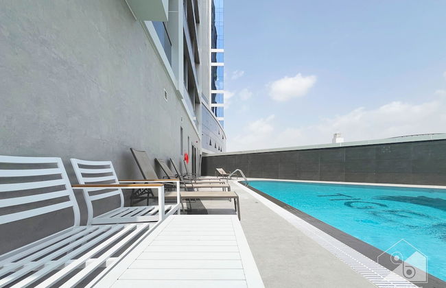 Luxury 1B With Balcony in Blue Wave Tower Dubai - Photo 19