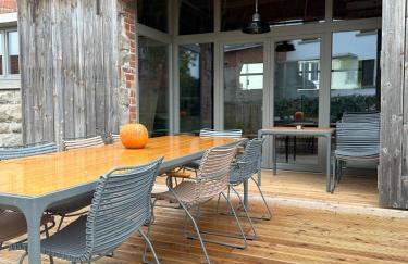 Landurlaub mit neugierigen Blicken in den Pferdestall, eingezäuntem Garten, Kamin und Sauna - Foto 13