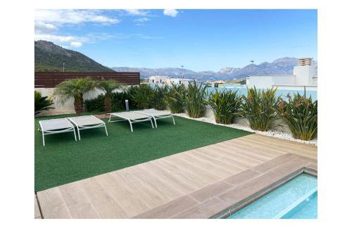 Villa Breda,Stylish villa with pool and views in Polop de la Marina, Alicante - Foto 3