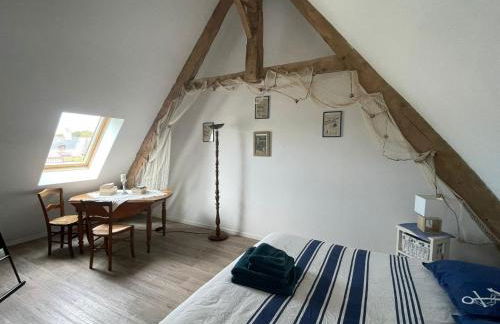 Nid de pie Grand duplex lumineux cadre verdoyant calme à 5 mn de la mer près Port en Bessin, Bayeux, Omaha Beach, - Foto 21