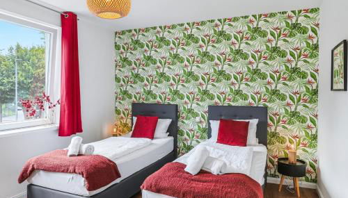 ARCHIPEL - Balkon - nahe Hamburg - Lounge - Smart TV - Parking - Foto 5