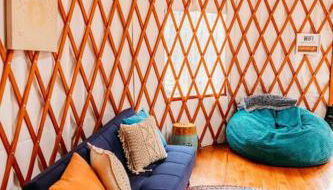 Heated & AC Yurt - Foto 5