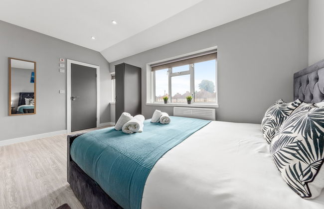 Cozy Serviced Room in Feltham Heathrow London Tw13 - Foto 3