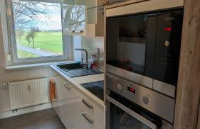 Myflat Apartment mit 6 Betten, 3 Schlafzimmern und Balkon bei Leipzig BMW, Amazon, Porsche, Messe - Foto 6