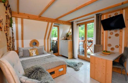 Lux Houses w DOMKU tylko DWA APARTAMENTYz jacuzzi zewnętrznym - Foto 52