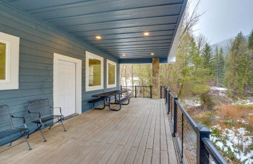 Mountain Retreat By the River Star Valley Getaway - Foto 20