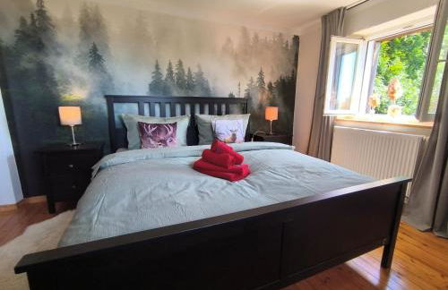 Natur und Wellness ''auf der Hardt'' -Jacuzzi- Sauna- Kinderausstattung- Alleinlage im Wald - Foto 26