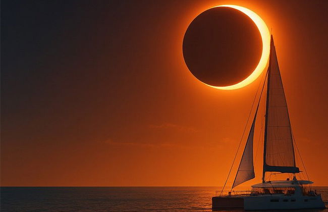 Crucero de 3 horas con eclipse solar en el mar en España 2026 Mar Menor - Foto 1