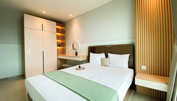 Cozy And Enjoy Living 1Br At Citralake Suites Apartment - Foto 3, Habitación