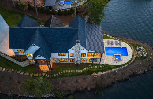 Luxe Lake Martin Home Pool Hot Tub Boat Dock - Foto 68