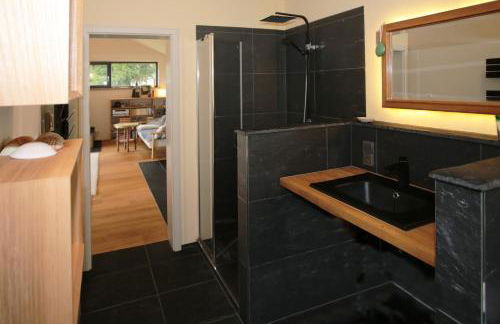 Holzhaus mit Kamin - Am Forellenfluss - Foto 13