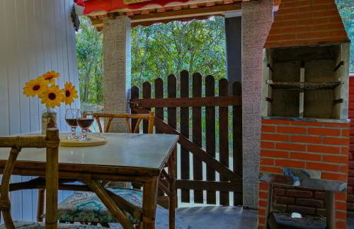 Chalé 1 Alto na Montanha, com lareira e wi-fi - Foto 25