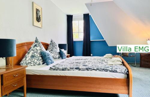 Ferienhaus Villa EMG Gelsenkirchen nah Essen Dortmund mit Pool und Garten für Familien Gruppen bis 21 Personen - Foto 23