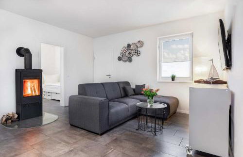 Salzhaff StrandHäuser mit Kamin und Terrasse OFC 17 - Foto 10