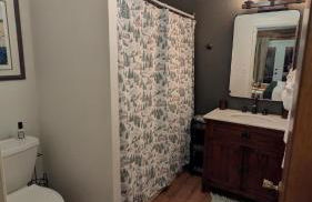 Sierra Cabin w NEW Hot Tub Walk to Town - Photo 15