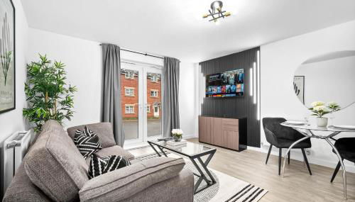 Stylish Apartment - Twin Beds - Parking - Fast Wi-Fi 9CC - Foto 1