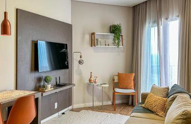 Summit Flat, ótima localização, limpeza diária, academia e piscina - Foto 10
