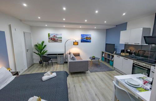 HANNIBAL - Design Studio-Apartment Tulpe 9, Parkplatz, Küche, HighSpeed-WLAN - Foto 1