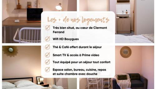 Le Jaude, T2 rénové Centre ville I WIFI Confort et cosy - Foto 4