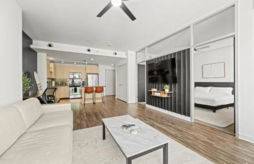 Modern Downtown Dallas City View High-Rise with Balcony, Gym, Pool, Free Parking 7th Floor - Foto 2