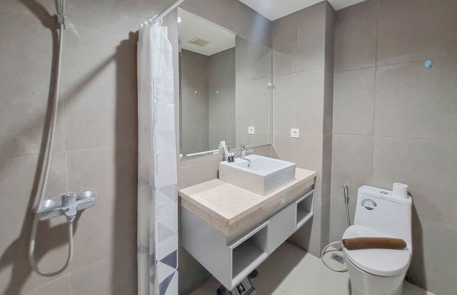 Homey And Scenic Studio At Patraland Amarta Apartment - Foto 14